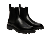 Gusto Men Bootie In Black Leather